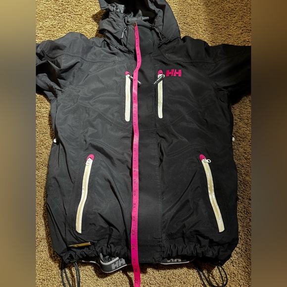 Helly Hansen Women's Black and Pink Ski Jacket hellytech medium - Picture 10 of 11